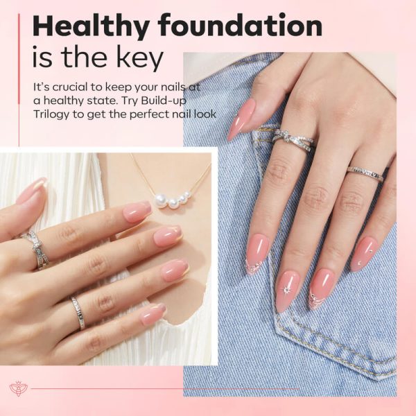 8-In-1 Builder Nail Gel & Dehydrator & Primer Set 10ml - Rose For Sale - Image 5