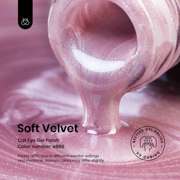 Pink Cat Eye |15ml Holographic Glitter Nail Gel Polish on Sale - Image 3