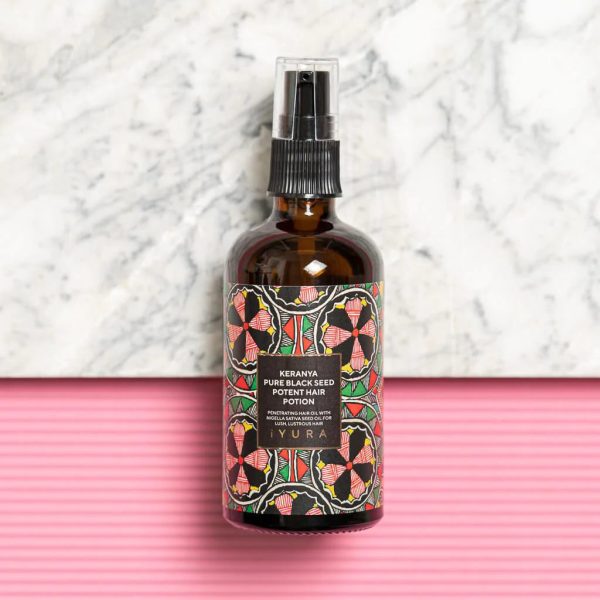Keranya Pure Black Seed Potent Hair Potion (Pack of 2) - More Shiny Hair On The Head, Not In The Comb Sale - Image 4