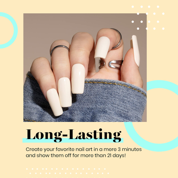 Vannilla Frosting #a809 |15ml Gel Polish Fashion - Image 3