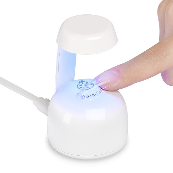 Portable Egg-shaped UV Nail Art Lamp - Smart Sensor LED Light for Gel Manicures Online Hot Sale