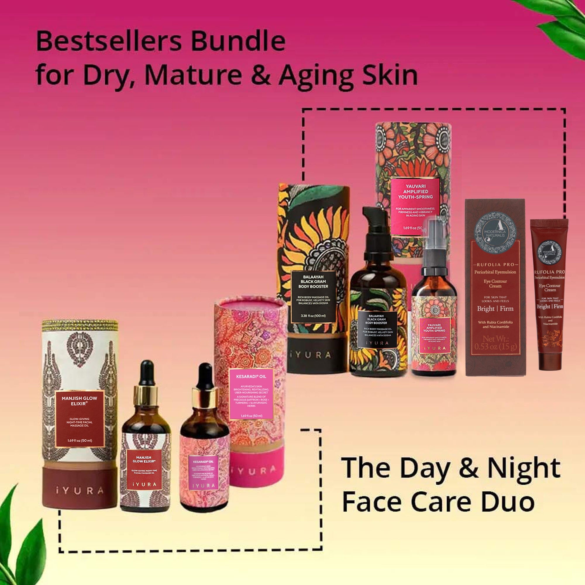 The Premium Bestsellers Bundle – Targeted, Gentle & Effective Natural Skincare for delicate, mature, thinning, aging skin with Pro on Sale