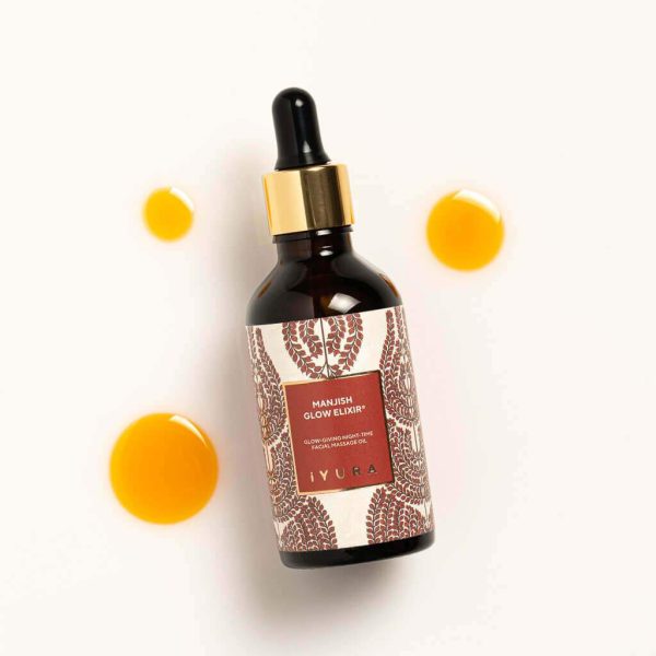 Manjish Glow Elixir - Night-time Face Oil - Rich in Manjishtha Cheap - Image 5