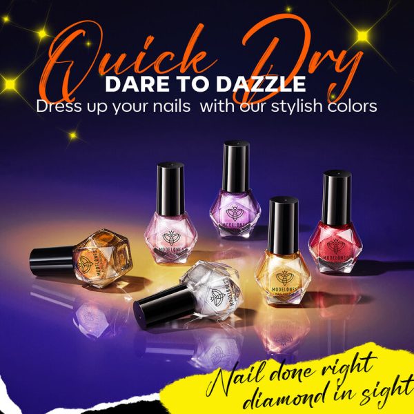 Magic Mirror - 6 Colors Nail Polish Mini Set 5ml Online Hot Sale - Image 3