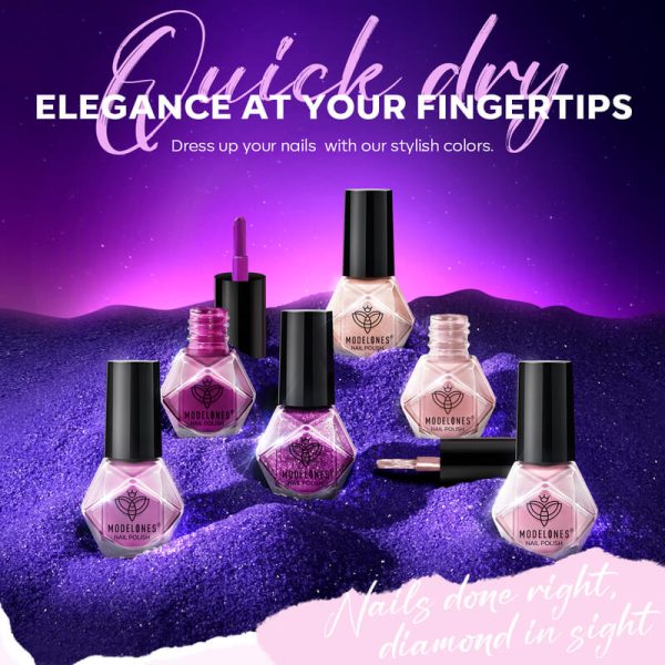 Everlasting Love - 6 Colors Nail Polish Mini Set 5ml For Cheap - Image 2