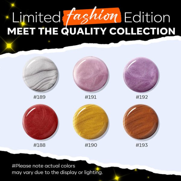 Magic Mirror - 6 Colors Nail Polish Mini Set 5ml Online Hot Sale - Image 4